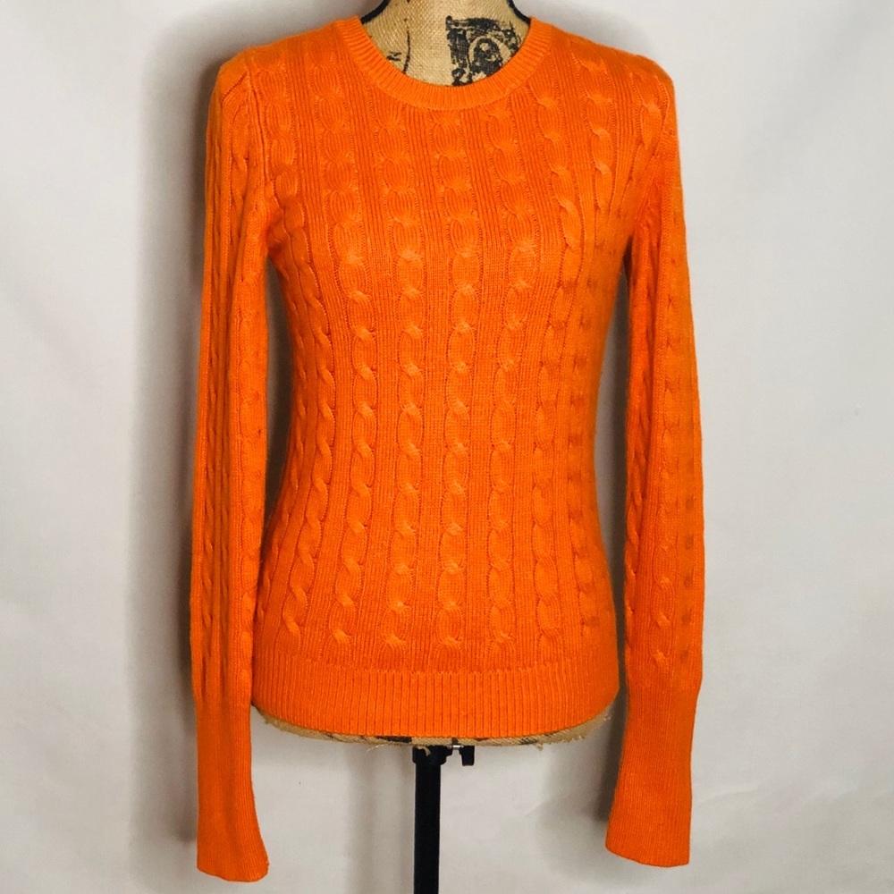 GAP orange sweater size small